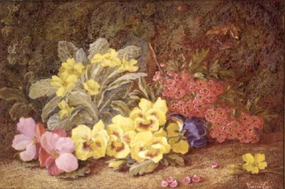 Roses and Primroses by Vincent Clare